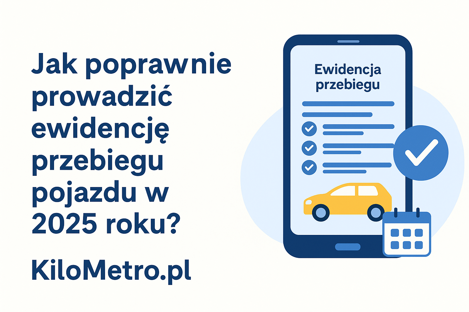 Jak poprawnie prowadzić ewidencję przebiegu pojazdu w 2025 roku