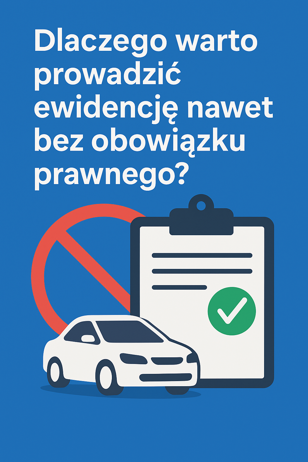 Dlaczego warto prowadzić ewidencję nawet bez obowiązku prawnego?